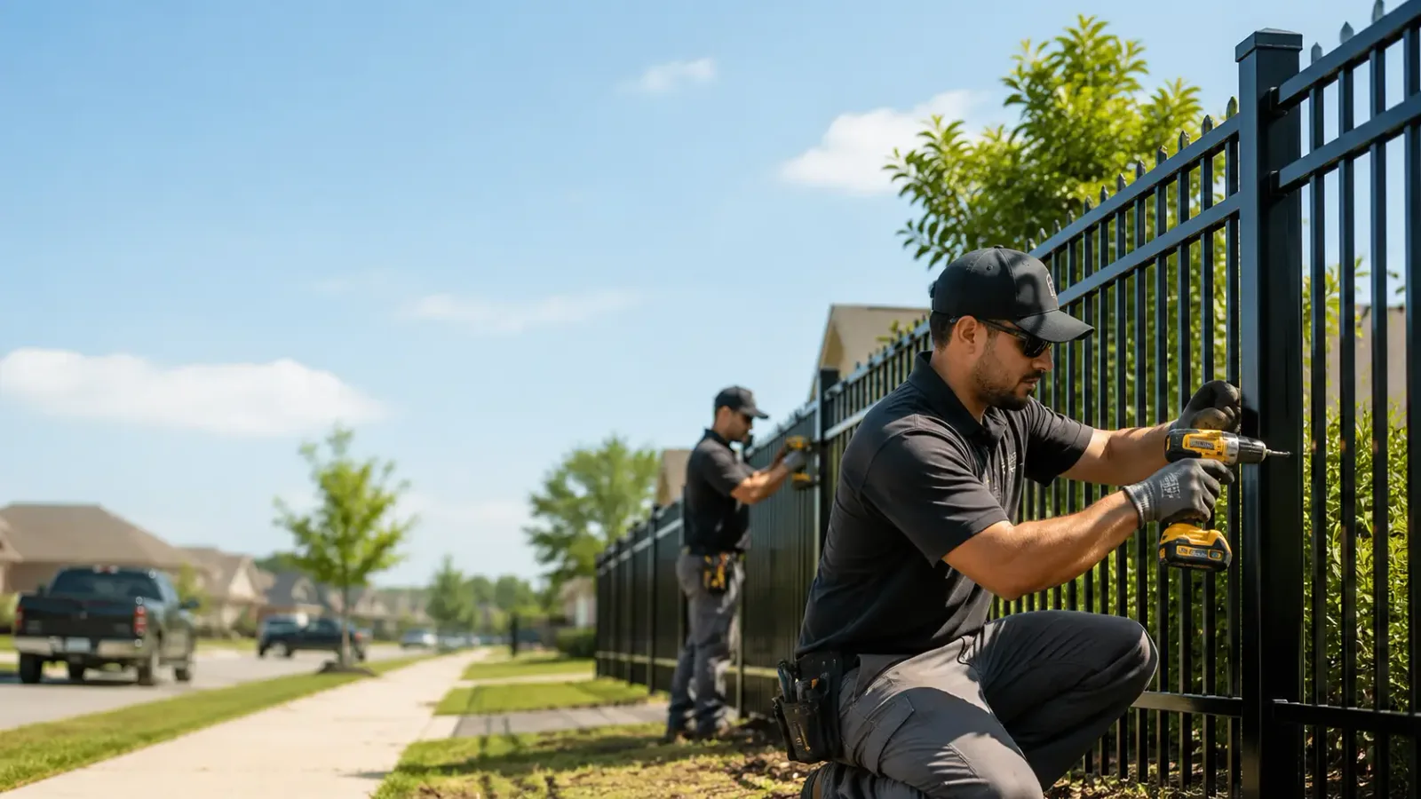 Metal Fence Installation in Saint David, IL